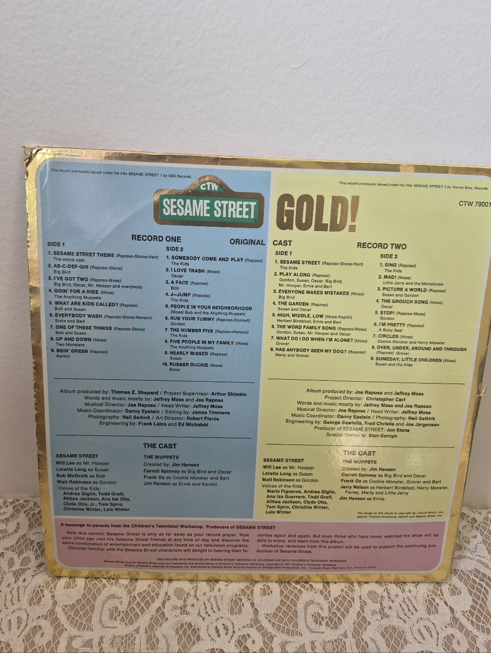 1977 Sesame Street Vinyl - Picture 3 of 8